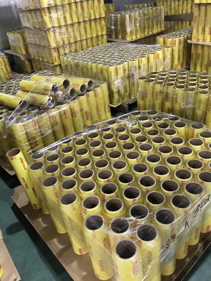 Super Clear Food Grade Stretch Film , Pvc Plastic Wrap For Food Packaging