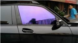 Heat Resistance Auto Glass Protection Film Nano Hybrid Carbon Enhanced For Lasting True Black Hue / Clear Signals