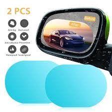 Car Rearview Mirror HD Anti Fog Film Rainproof Anti Glare Safety Driving Guard