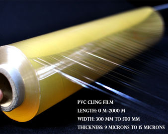 Clear Shrink Pe Cling Film For Fresh Vegetables Wrap Packaging Customized Size