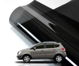 Black Privacy Auto Glass Protection Film Solar Protection 6m X 50cm VLT Size With Scraper